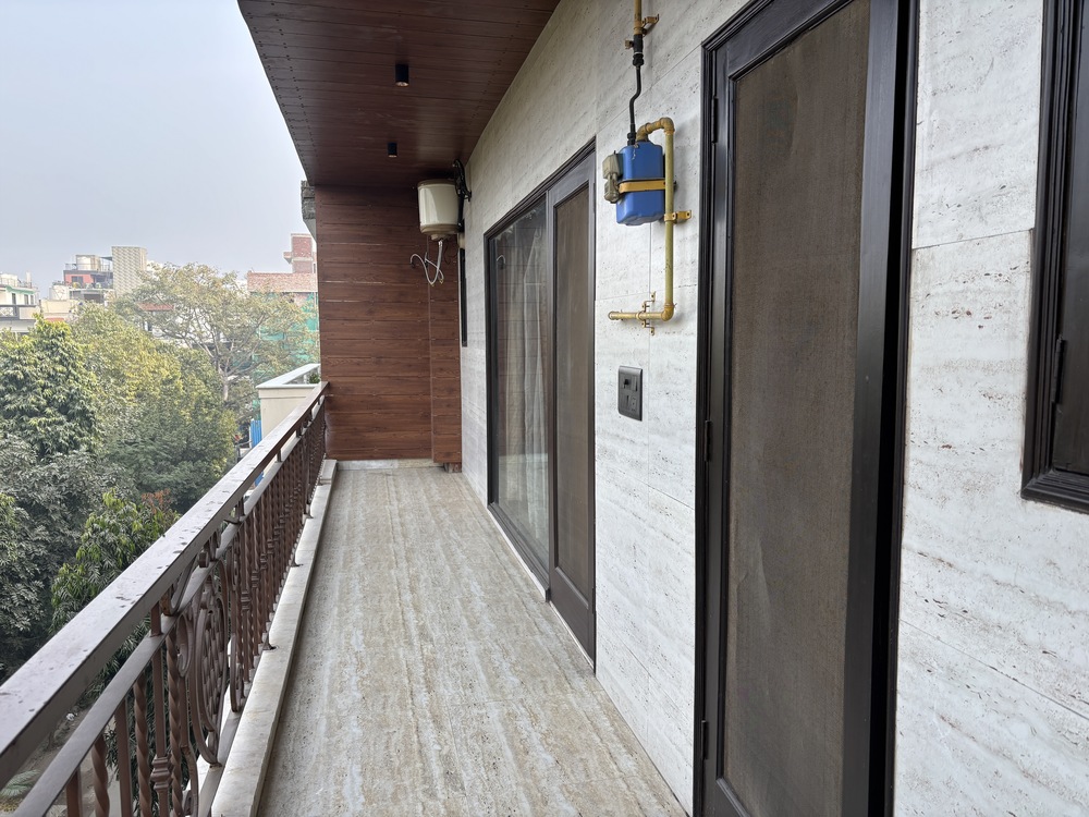 Service Apartment in South Delhi Balcony