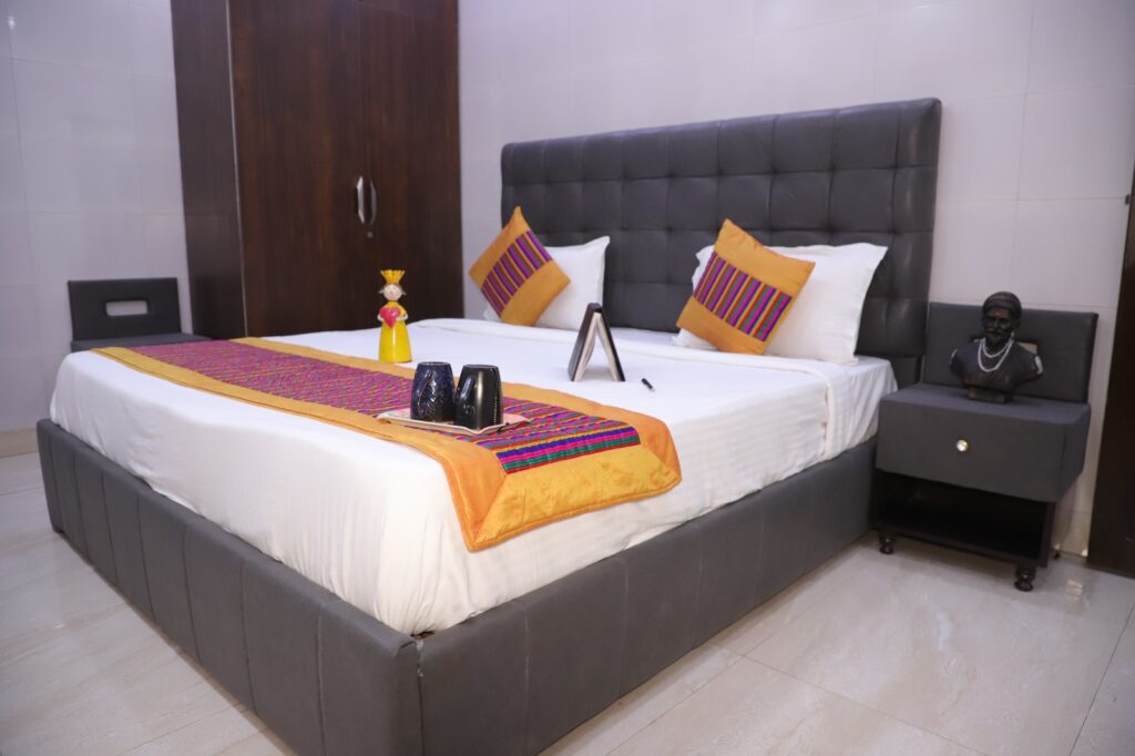 Service Apartment in Saket Bedroom